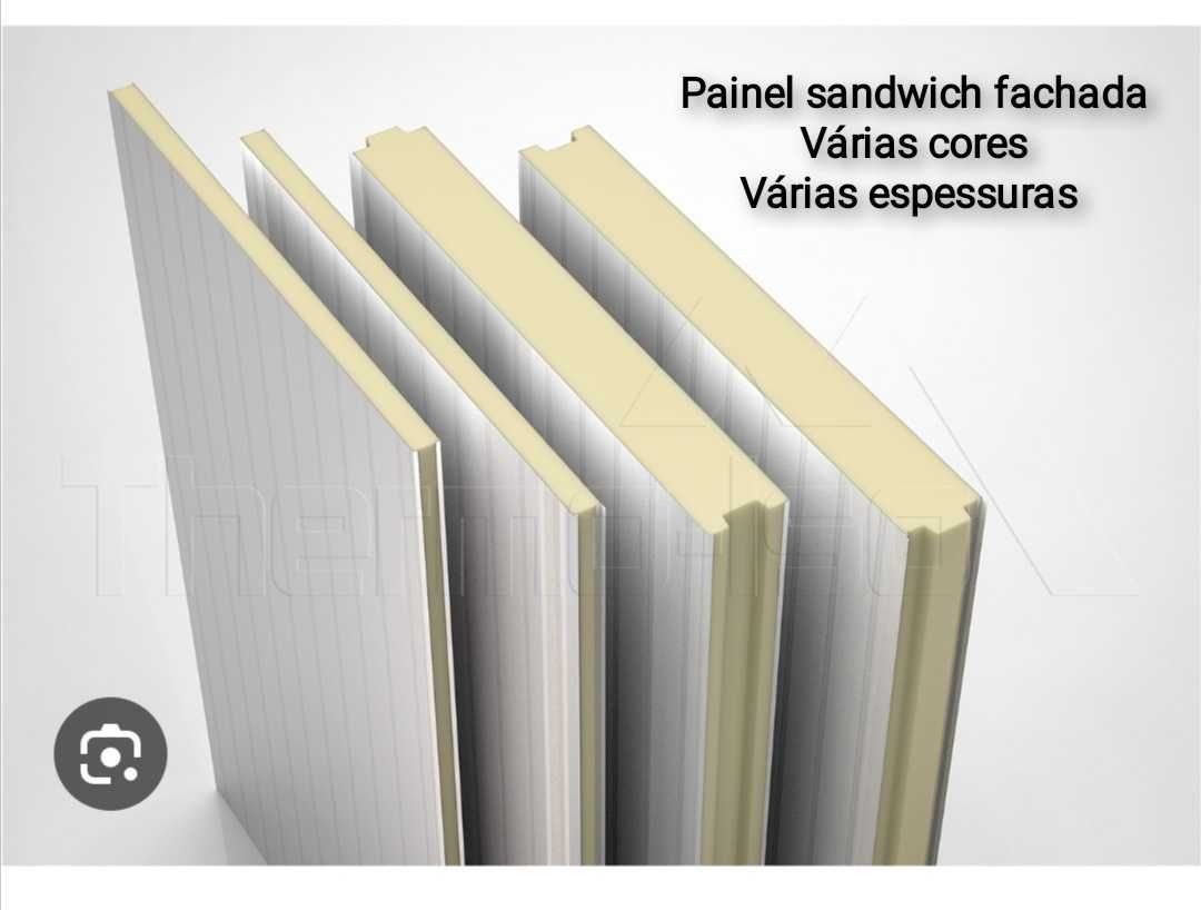 Painel sandwich todos os modelos