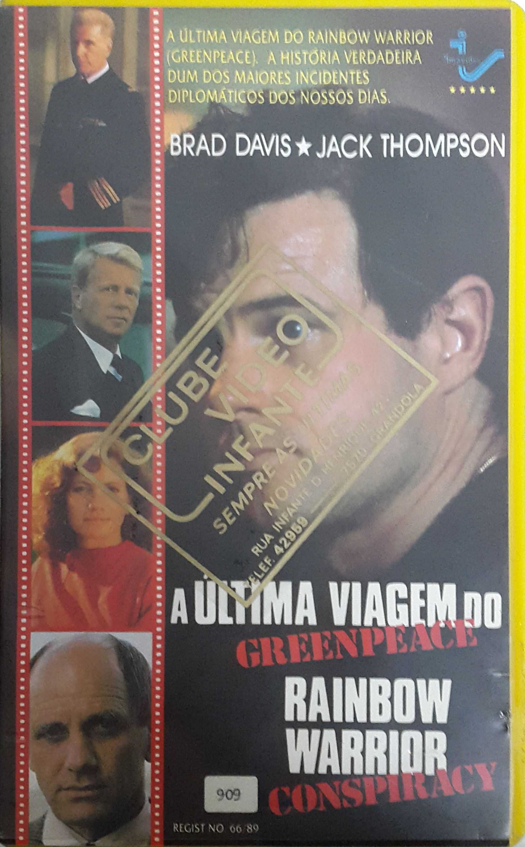 55° Pack de 8 filmes VHS