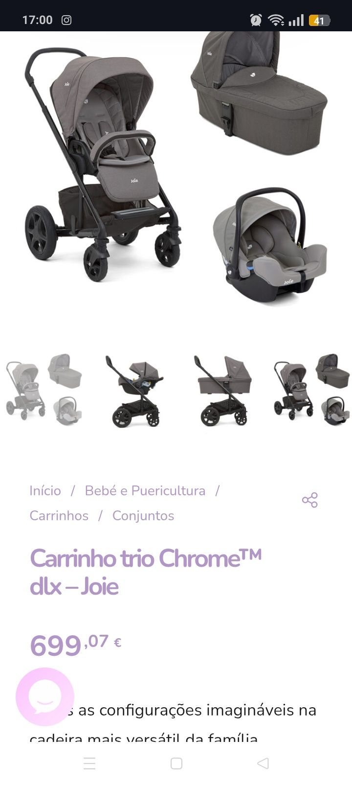 Trio Joie Chrome