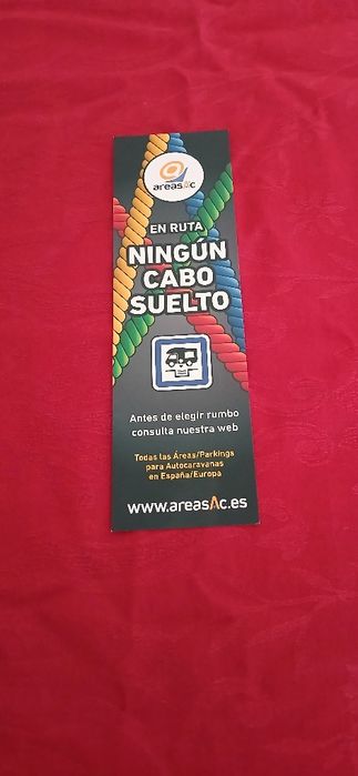 Marcador de livro, espanhol