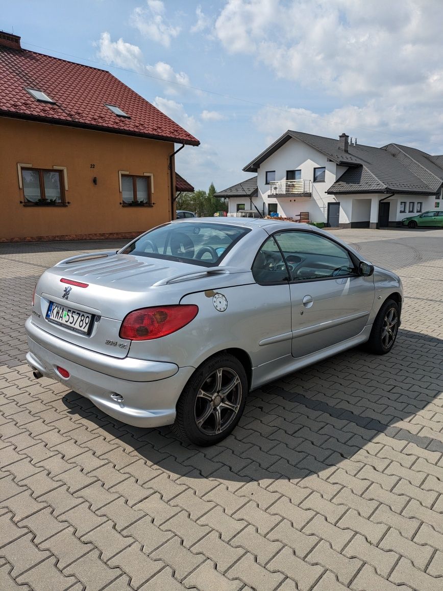 Pegueot 206 cc 2005 przebieg 106 tyś