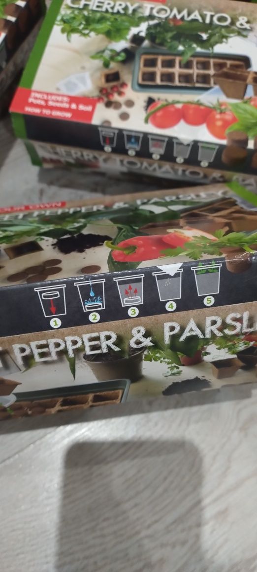 Zestaw do uprawy roślin 3opakowania