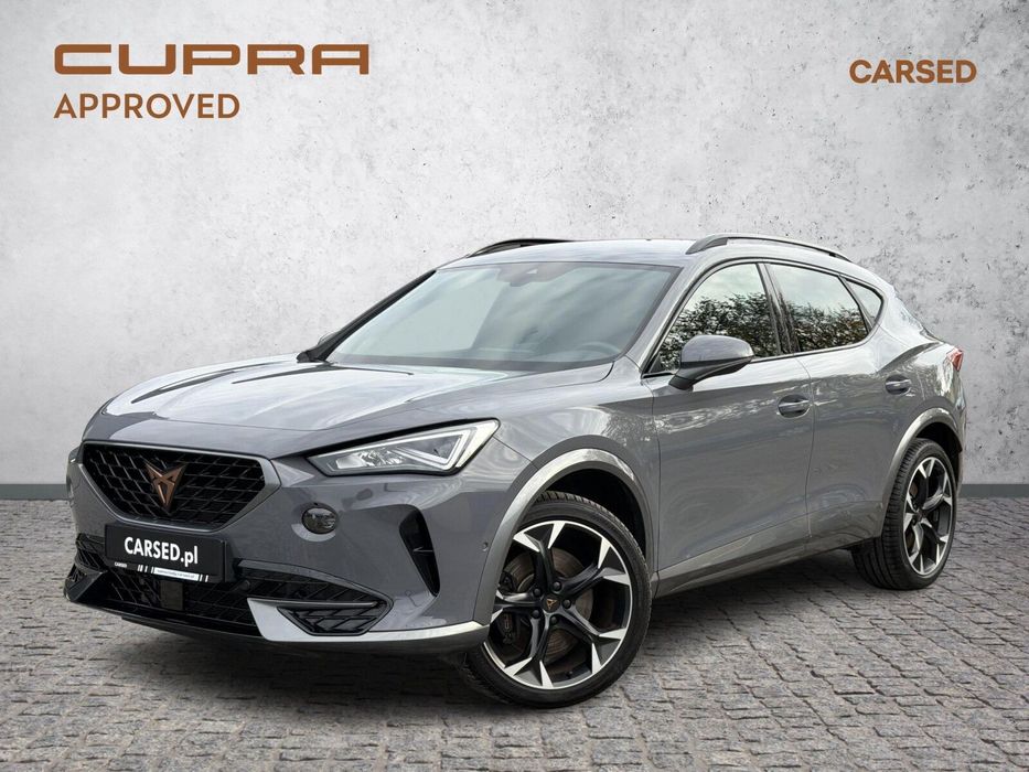 Cupra Formentor 2.0 TSI 310 KM 4Drive VZ DSG 4x4 ASO I Właściciel FV-23% kamera