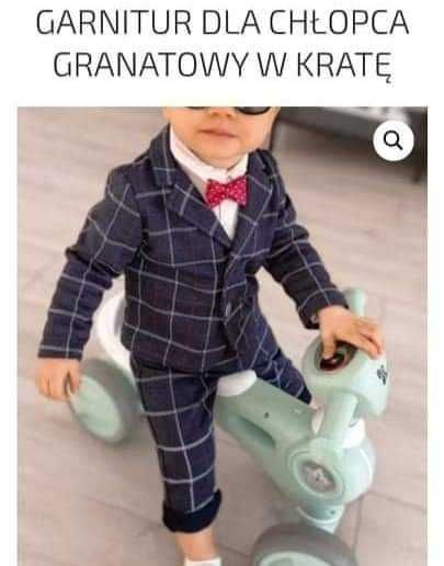 Garnitur chłopięcy