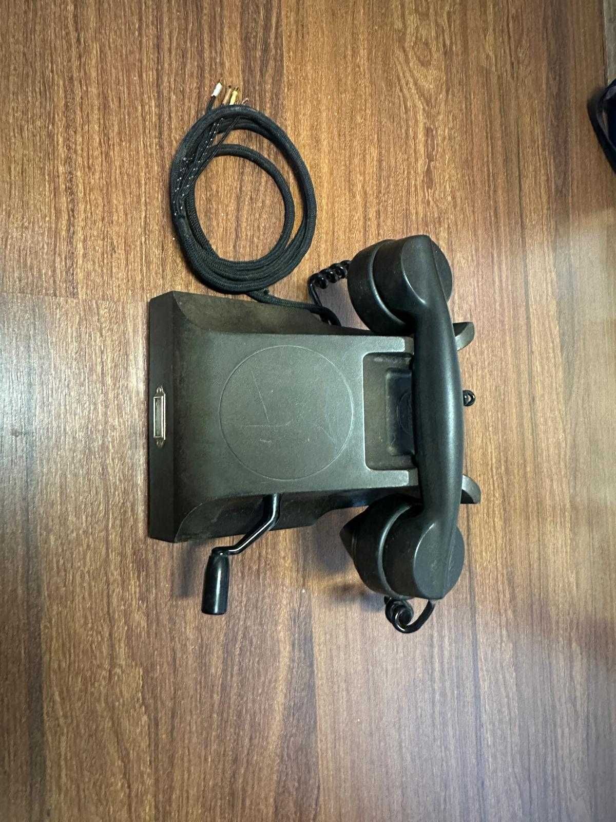 Telefone Antigo de Manivela