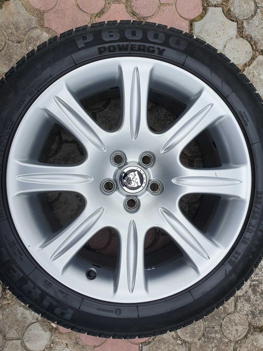 Оригинальные диски Jaguar XJ X350 X358 18" + летняя резина Pirelli