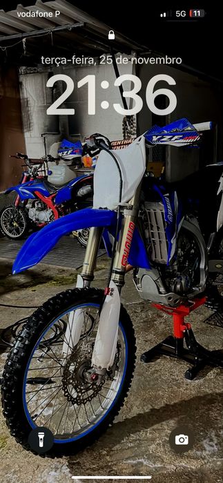 Vendo ou troco yz450f por mota de enduro