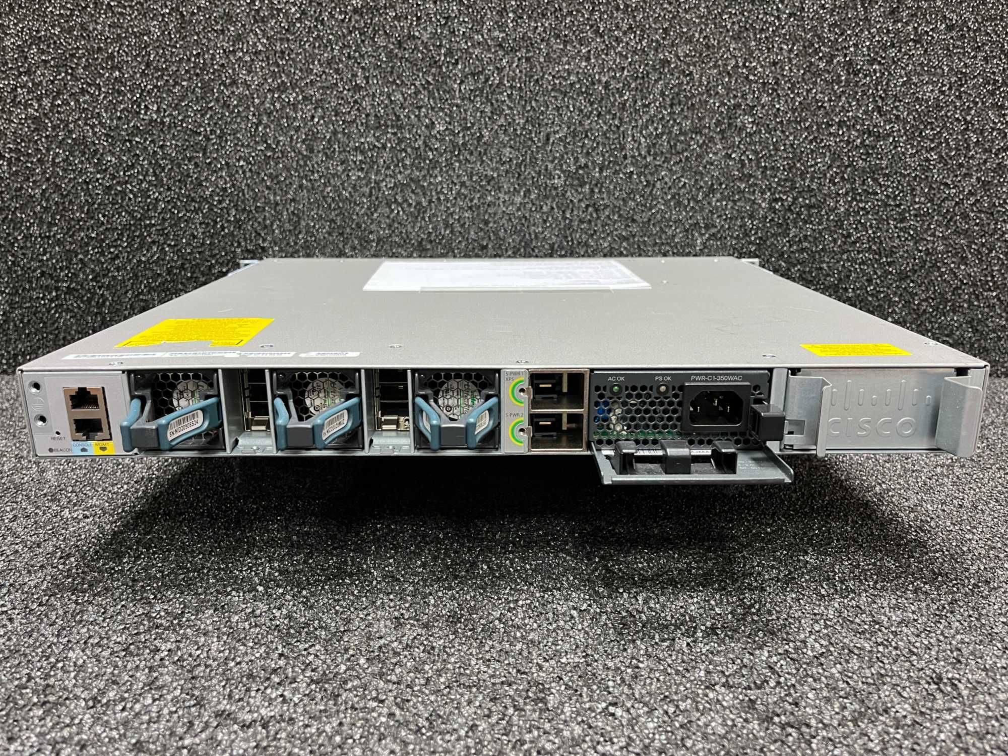 Комутатори Cisco WS-C3850-12XS-E (12х SFP+, Full Layer 3, IP Services)
