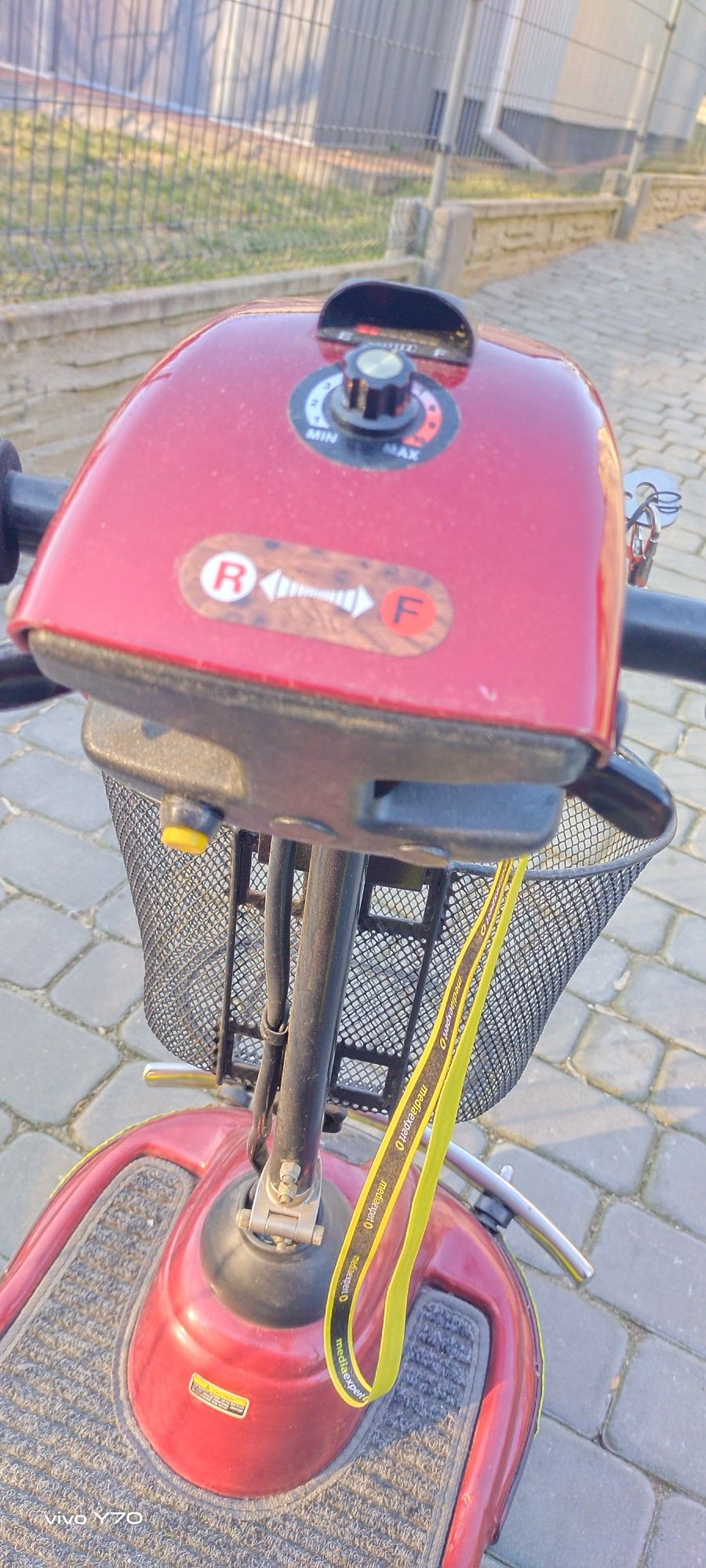 Skuter wózek inwalidzki dla seniora