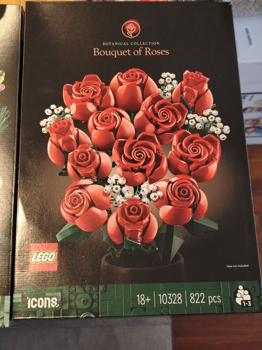 Lego Icons botanicals bukiet Róż Róże kwiaty 10328