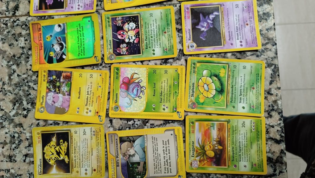 Cartas Pokémon vintage