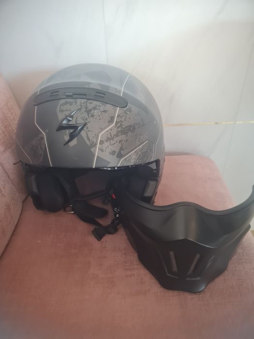 Capacete Scorpion exa pintura especial