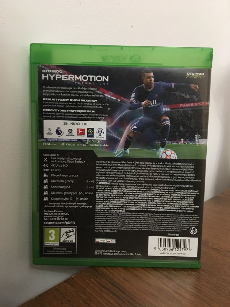 Gra Xbox Series FIFA 22