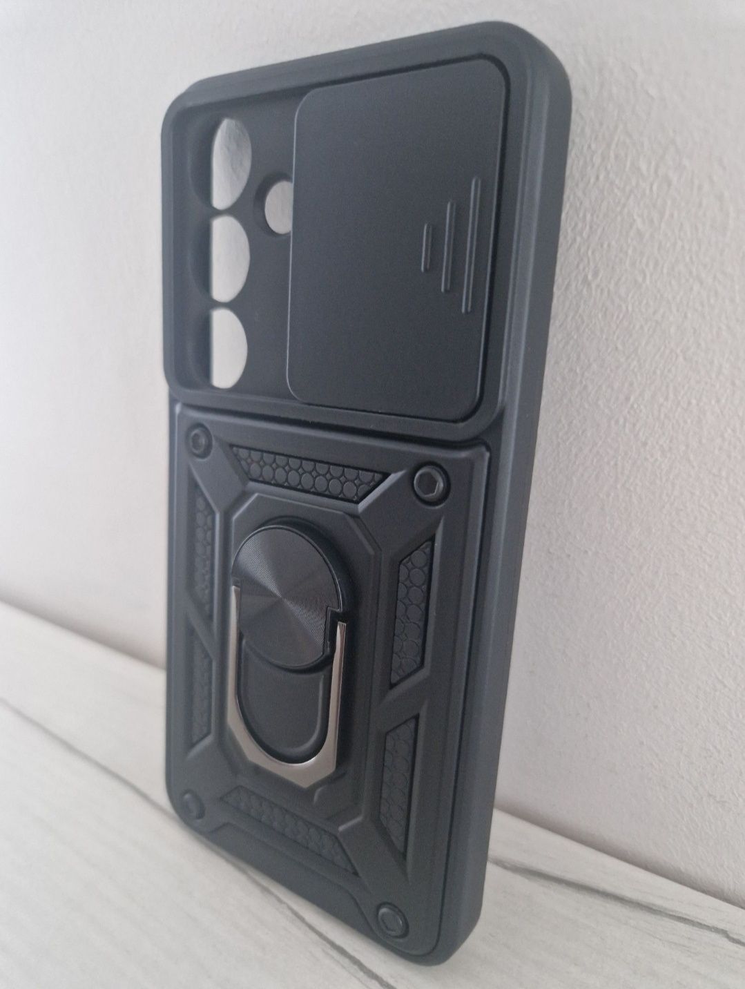 Slide Camera Armor Case do Samsung Galaxy S25 Czarny
