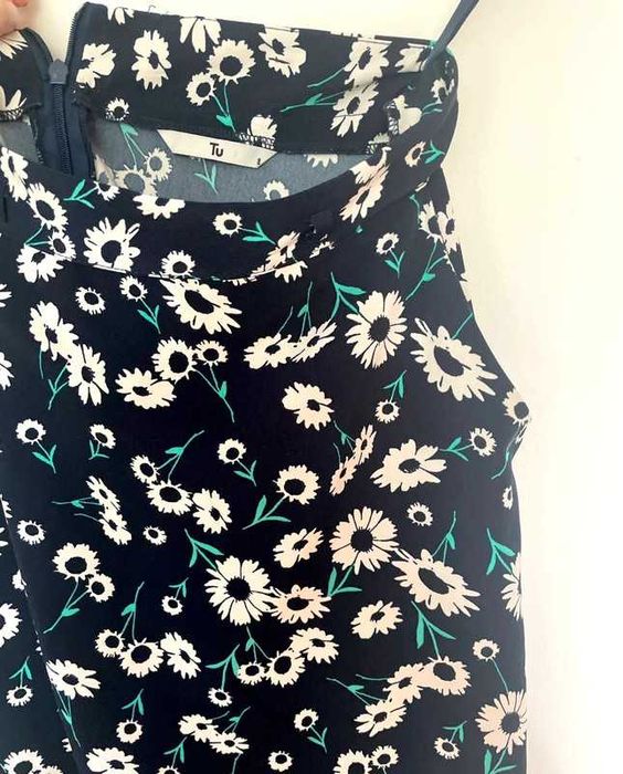 Spódnica z wysokim stanem (kloszowana)