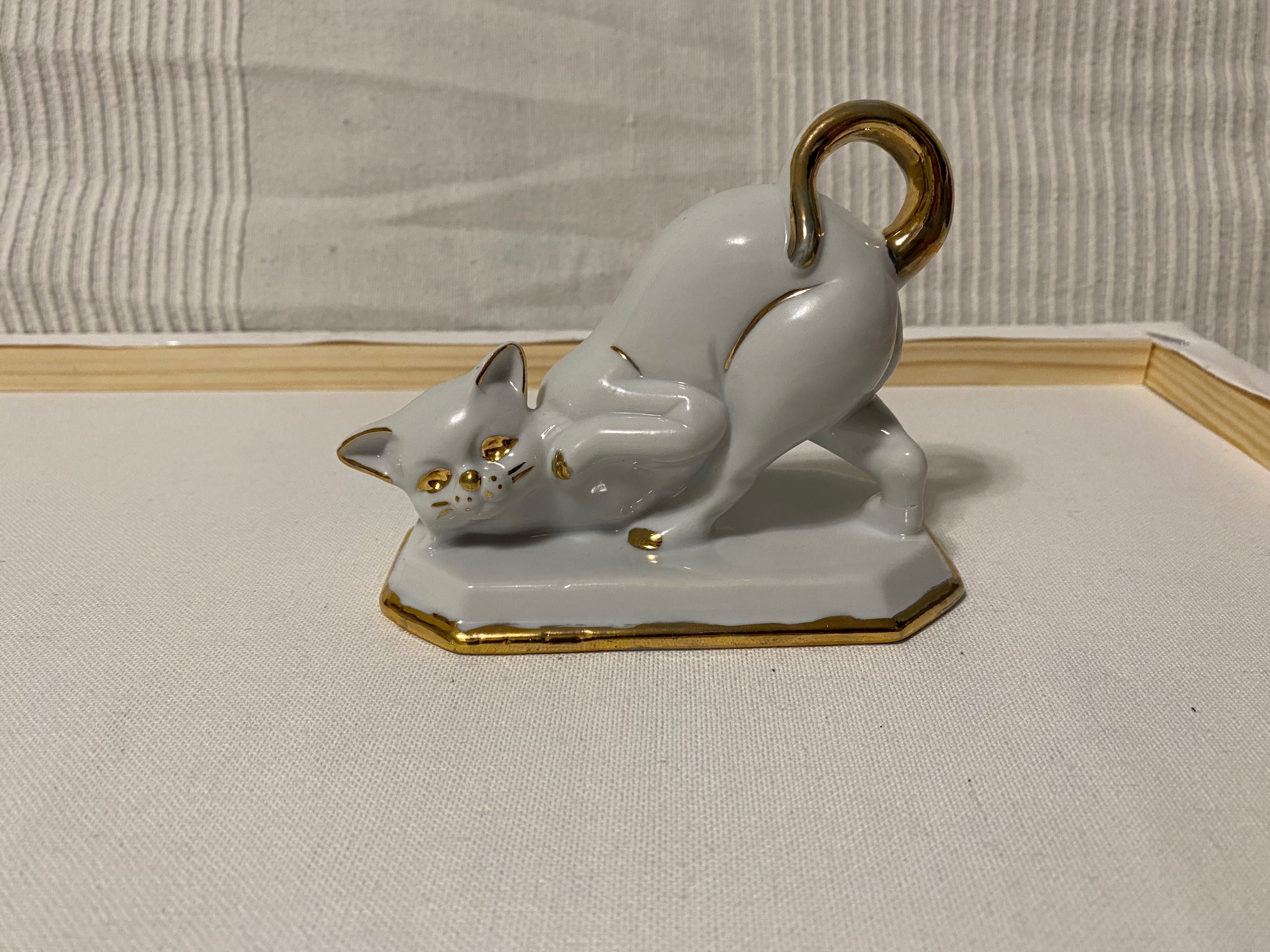 Статуетка колекційна Beautiful Monti PIERO Porcelain Cat figurine