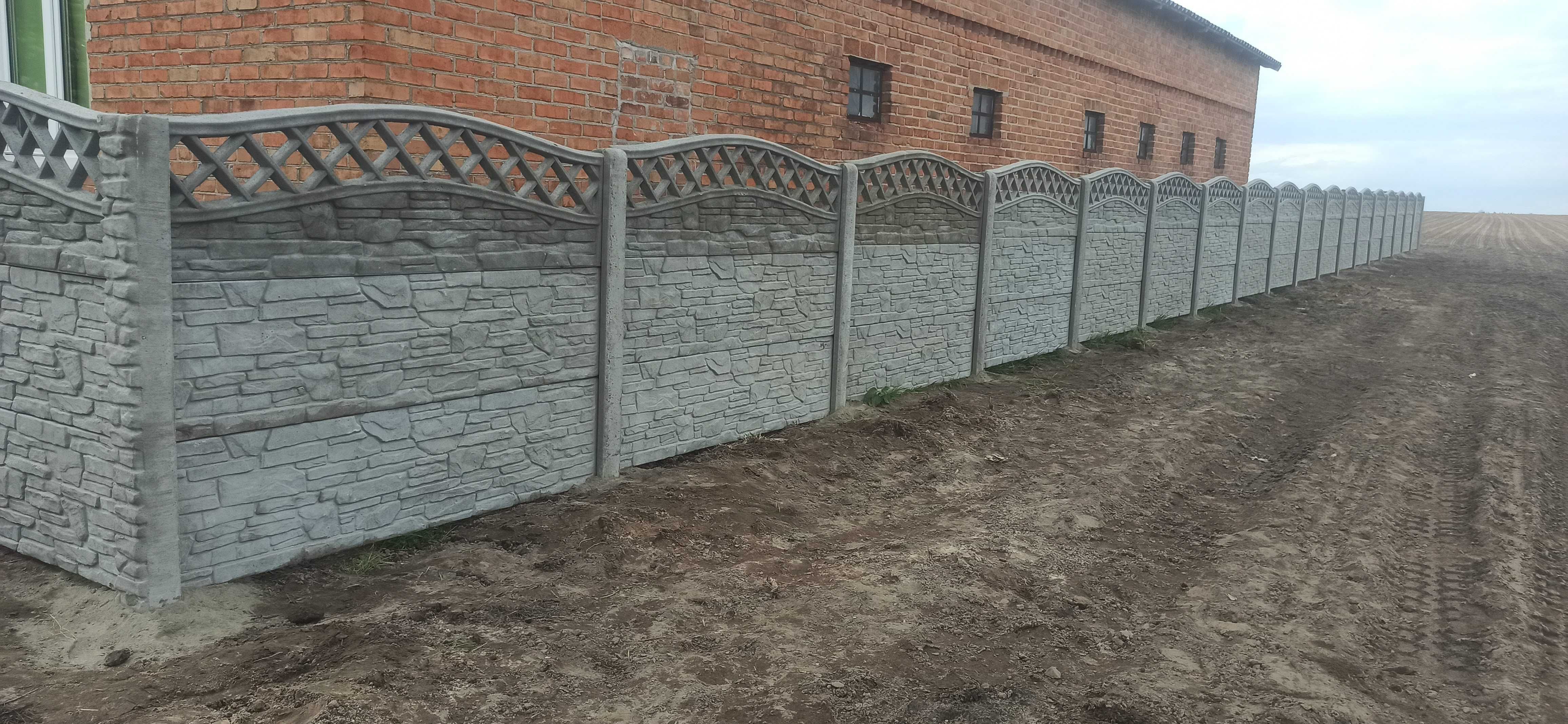 Ogrodzenia betonowe, Słupki ozdobne, NOWE WZORY