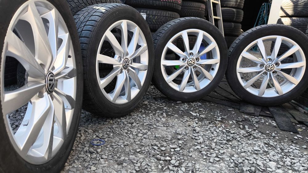 Koła VW Golf 5 6 7 Caddy Audi A3 Seat Skoda 17 cali ET48 5x112 205/50