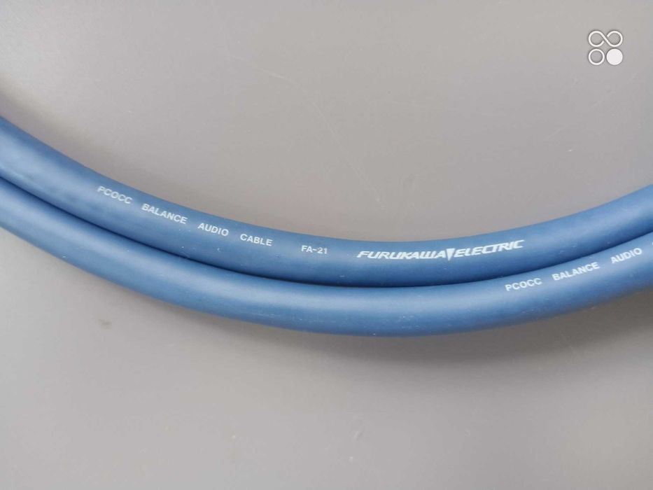 Furukawa Ravel PCOCC RCA Furutech interkonekt 1m