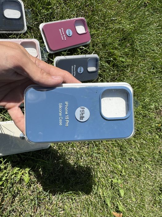 Силіконовий чохол Silicone Case Full для iPhone 15 Pro