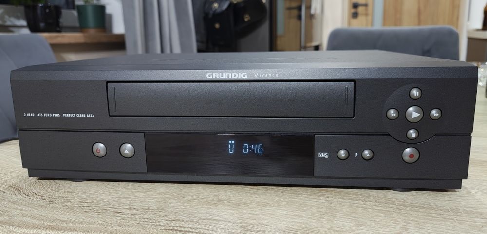 Grundig Viviance GV3000 #Magnetowid VHS #2 Head #Perfect Clear ACC+