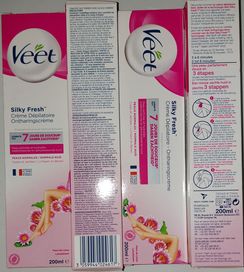 Krem do depilacji ciała VEET SILKY FRESH 200ML mega