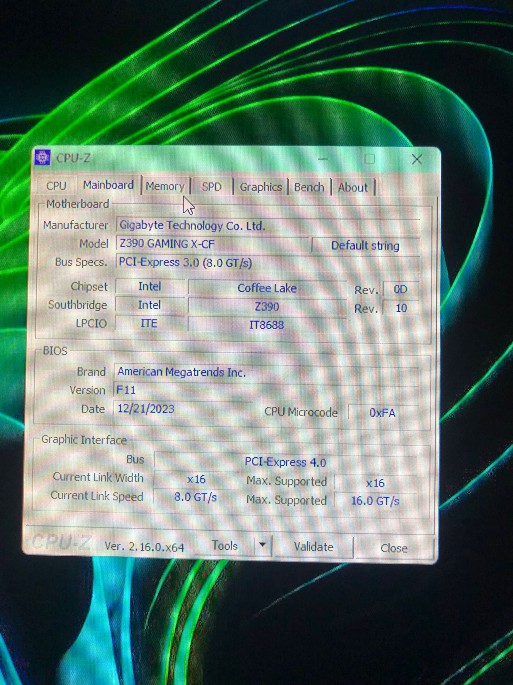 Комплект Intel core i9 9900k gigabyte z390 gaming x 32 G-skill 4400