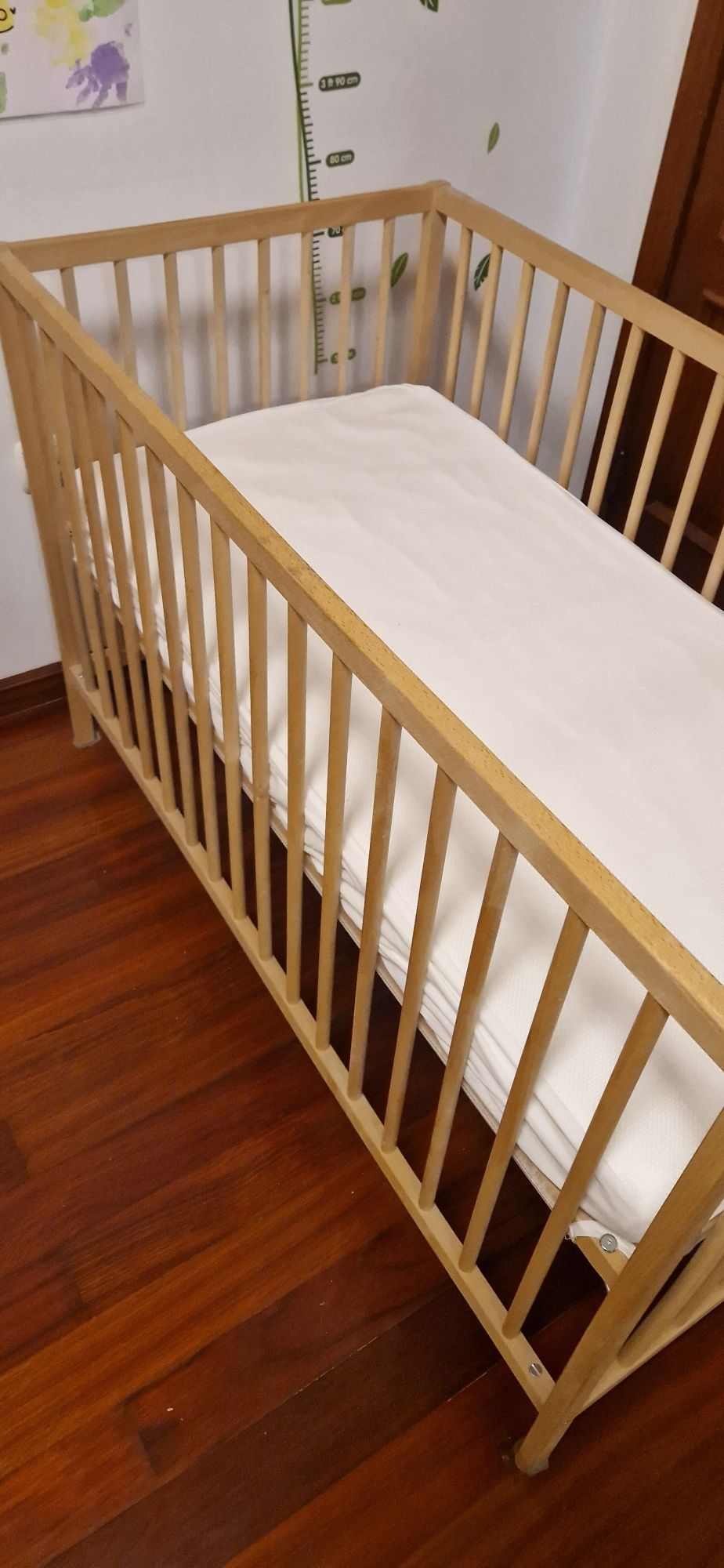 Berço + colchão IKEA