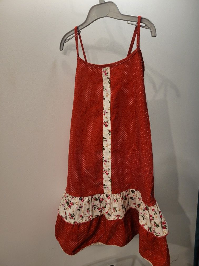 Sukienka na ramiączkach LITTLE FAIRY COLLECTIONS r.110-116cm