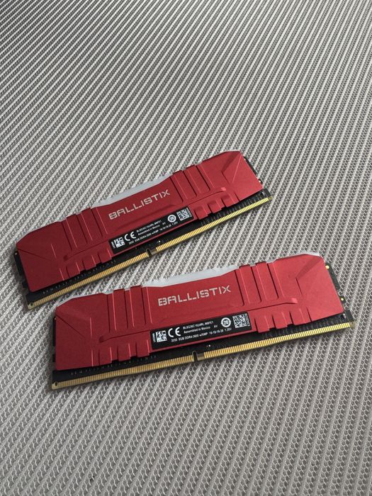 Оперативна пам'ять Ballistix DDR4 16GB 3600 MHz (2x8GB)