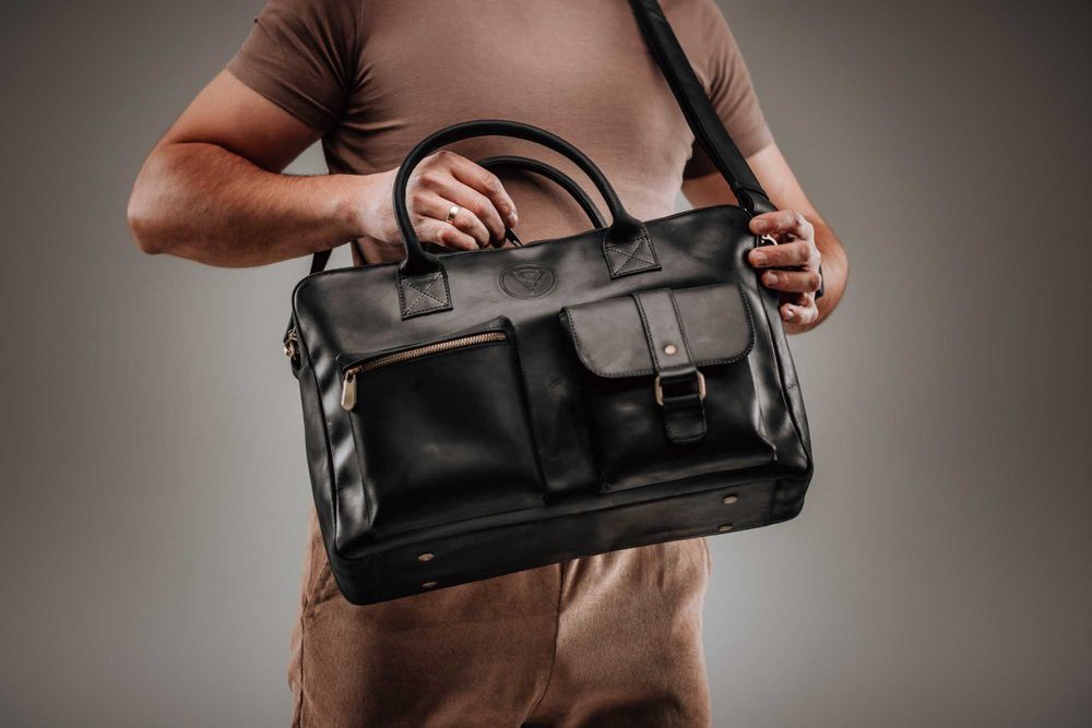 Портфель / дипломат из натуральной кожи VS075