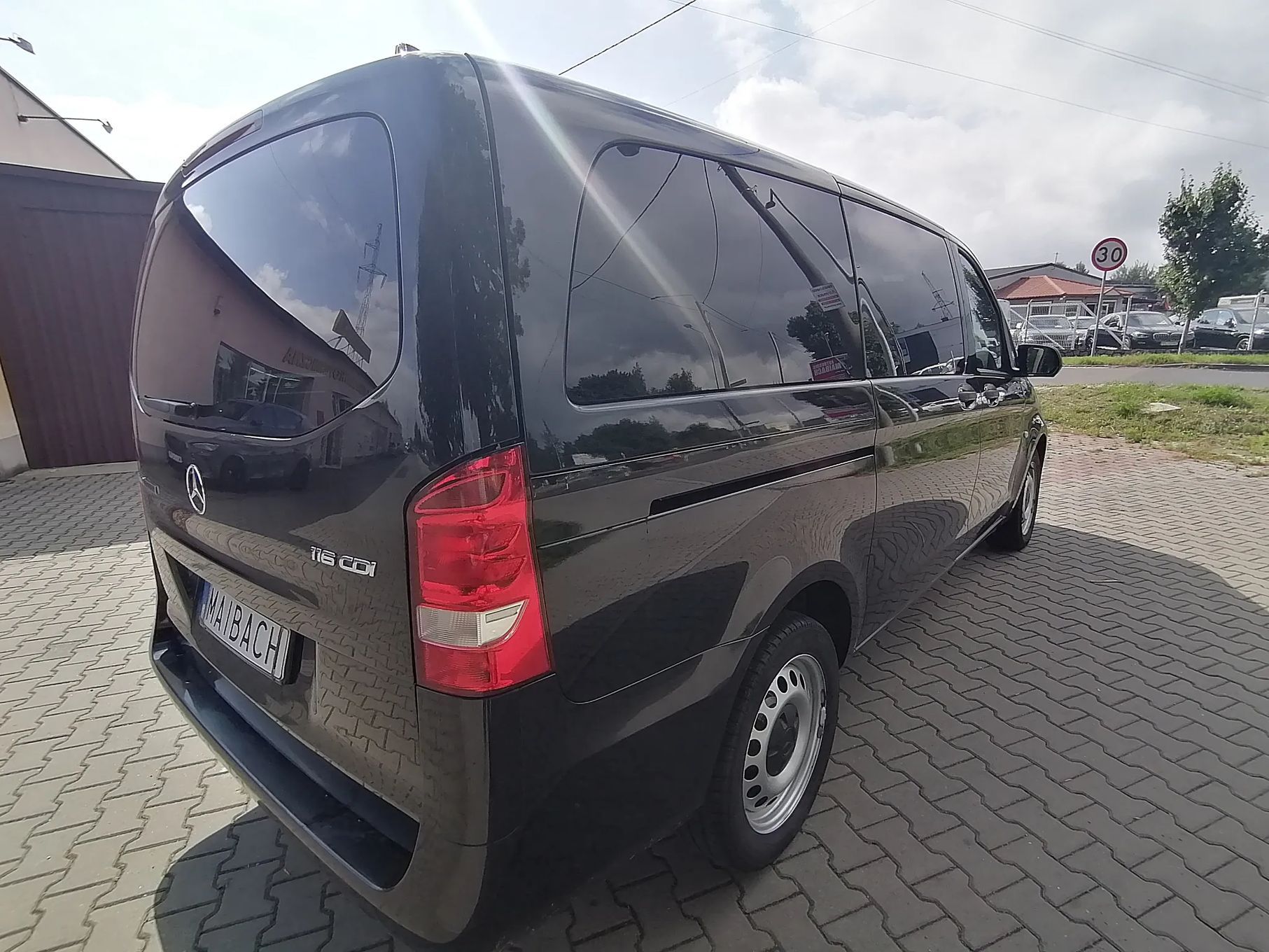 Mercedes-Benz Vito TOURER.116CDI.163KM,klima!9-Osobowy!przeb-106tyś!
