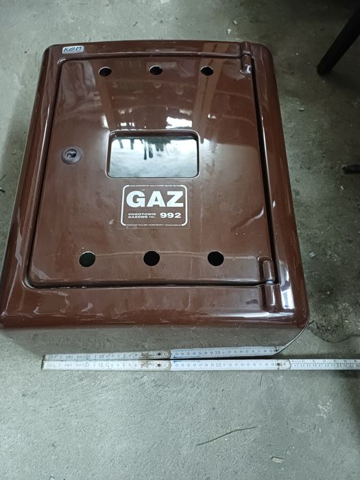 Szafka gazowa na licznik.