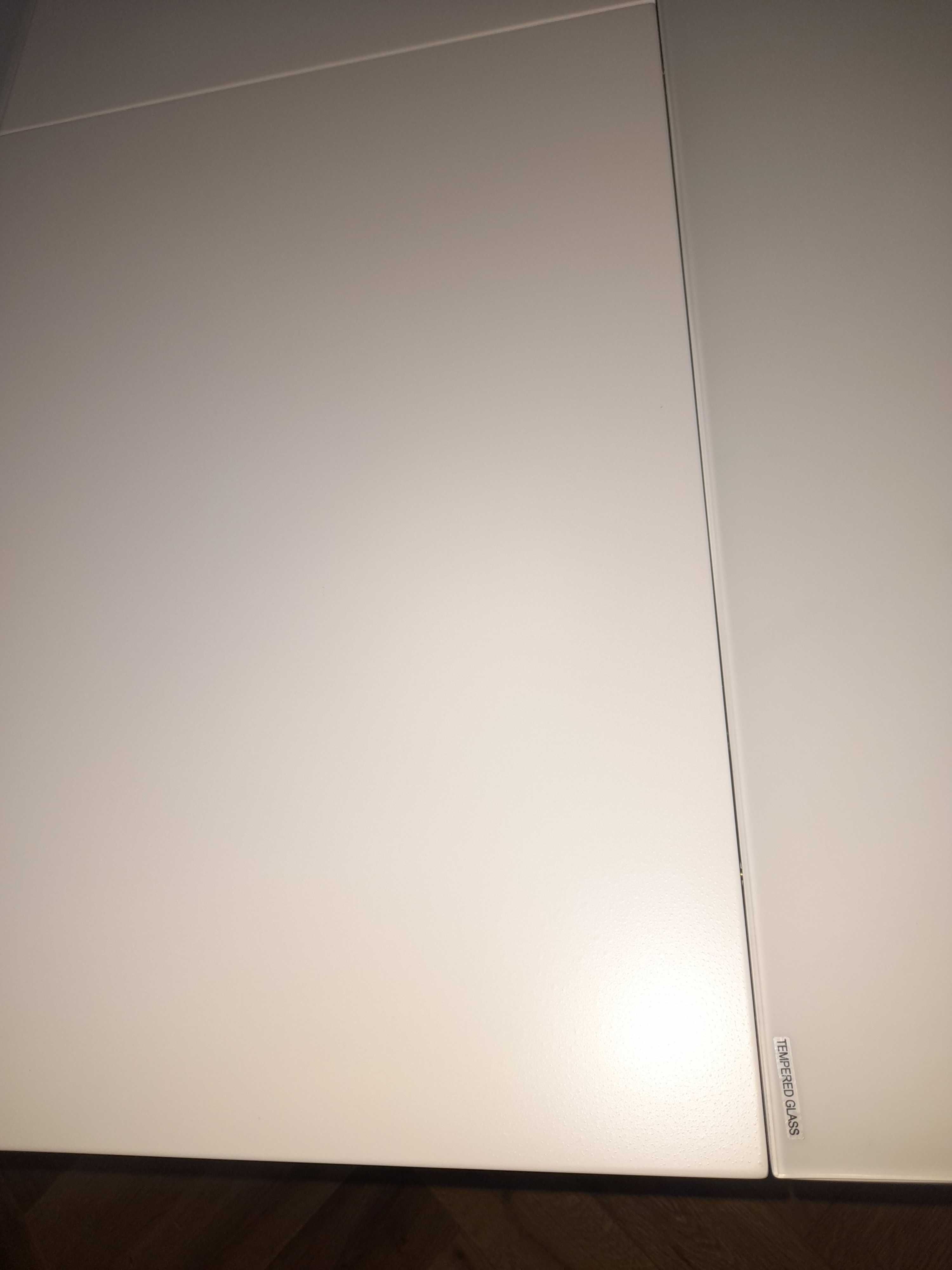 Stół rozkładany szkło hartowane 110 cm