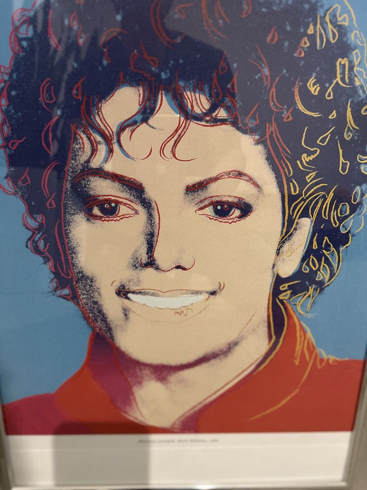 Репродукція Andy Warhol, 50х35 см, Michael Jackson, 1984