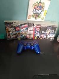 Ps3 + 7 gier +pad