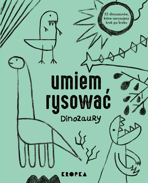 Umiem rysować dinozaury. Kropka