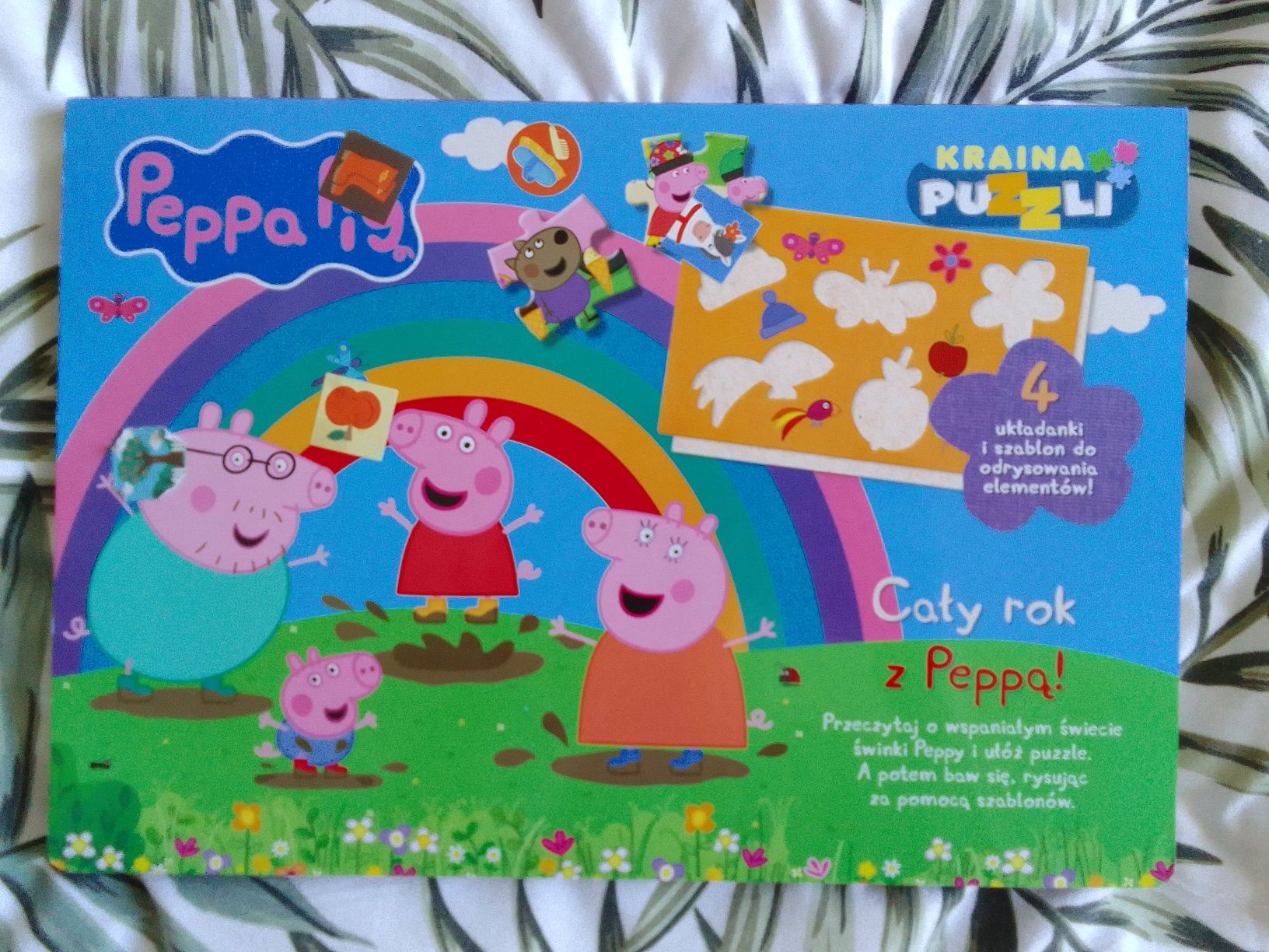 Książka Świnka Peppa z puzzlami