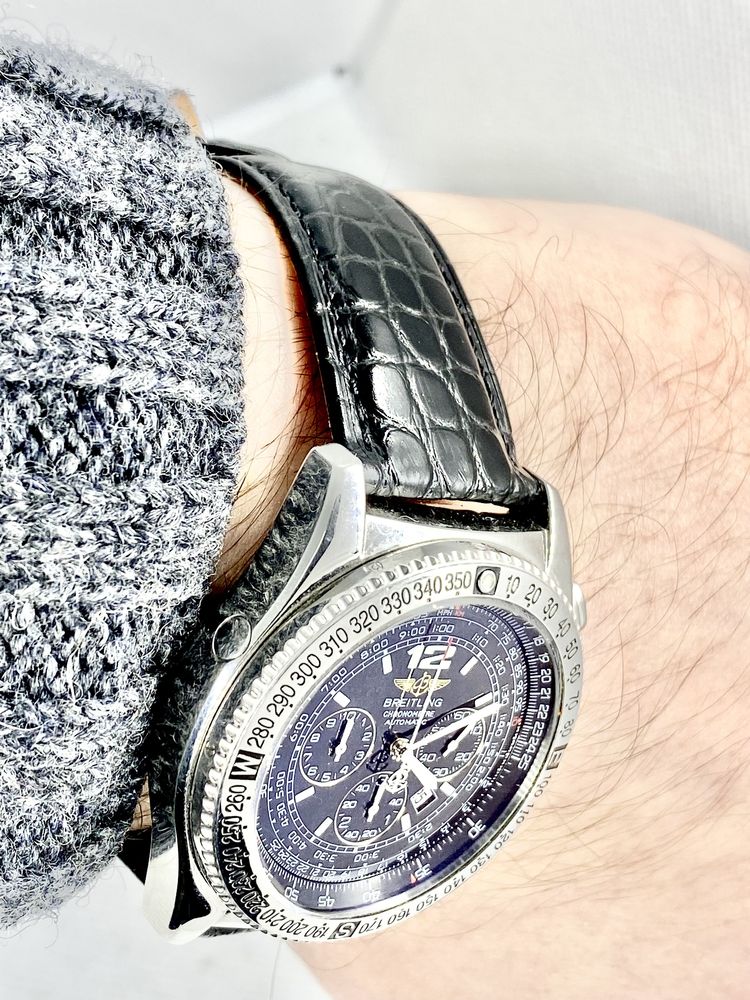 КРОКОДИЛ 100% РЕМЕШОК для часов орігінал якість на роки tissot omega