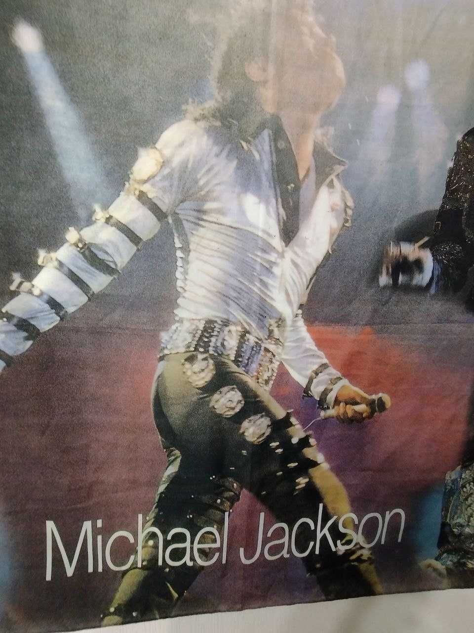 Велике текстильне панно, постер, плакат michael jackson