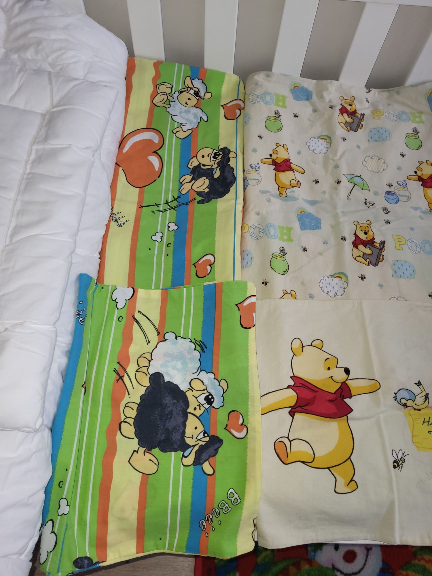 Pościel komplet Pościel dziecięca baby shark baranek owce puchatek