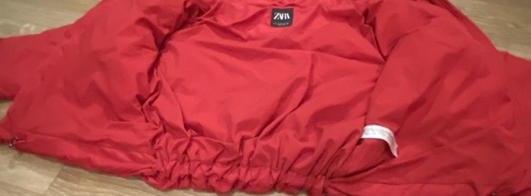 Пуховик Zara, куртка zara xs, бомбер