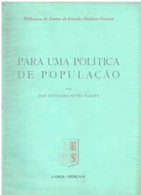 5948 Para uma política de população / de José Fernando Nunes Barata.