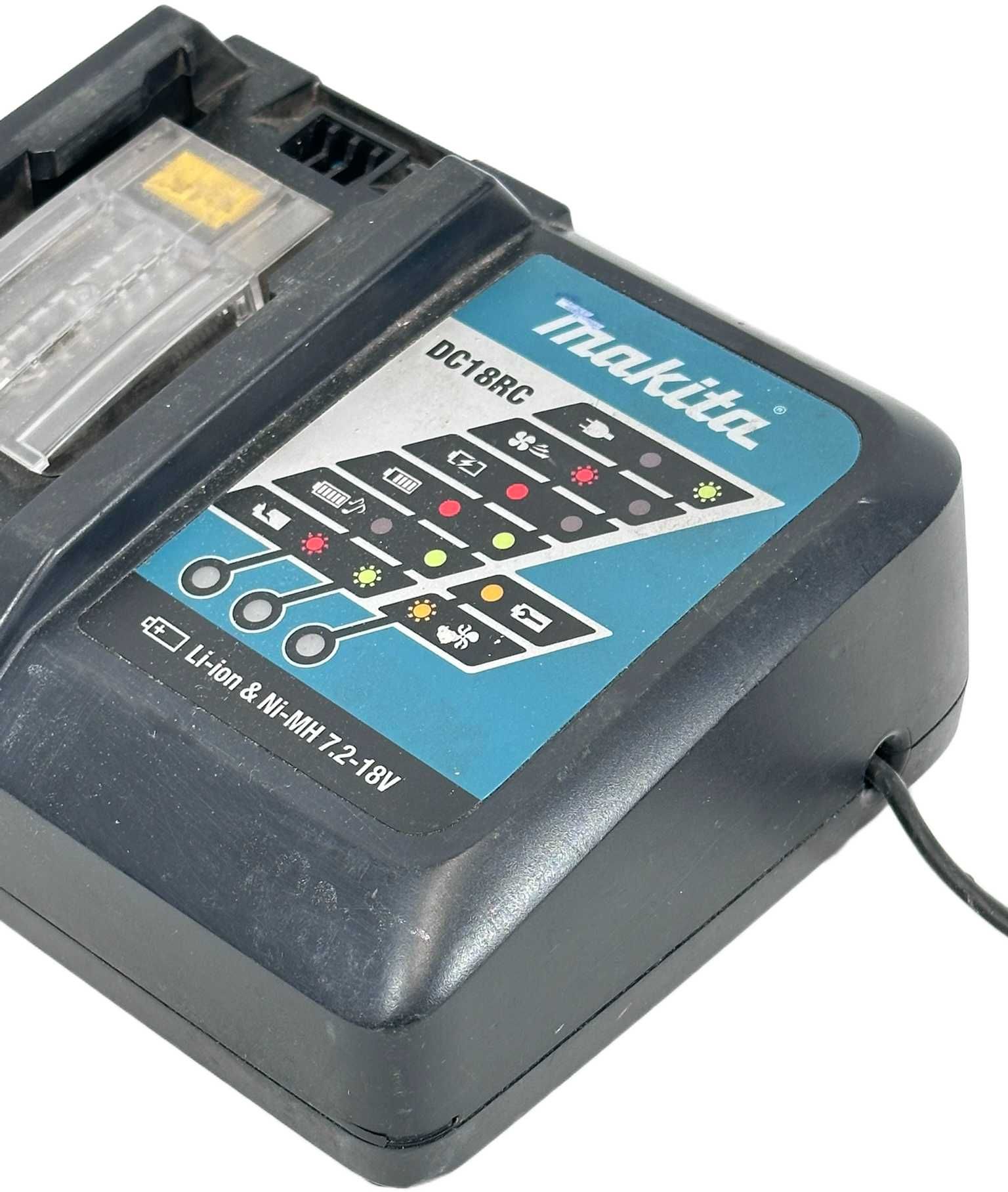 MAKITA DC18RC szybka ładowarka do akumulatorów 7.2V - 18V LI-ION