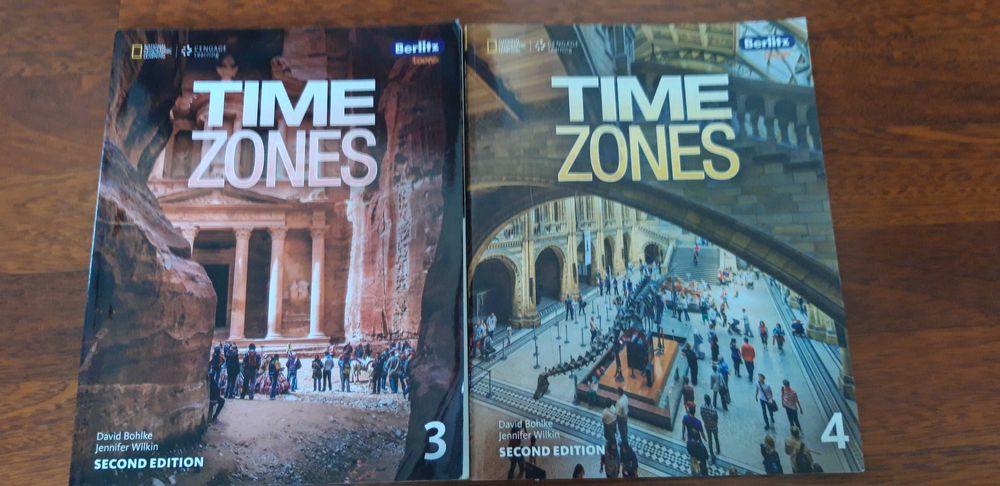 Podręcznik Times Zones National Geographic Berlitz 3,4