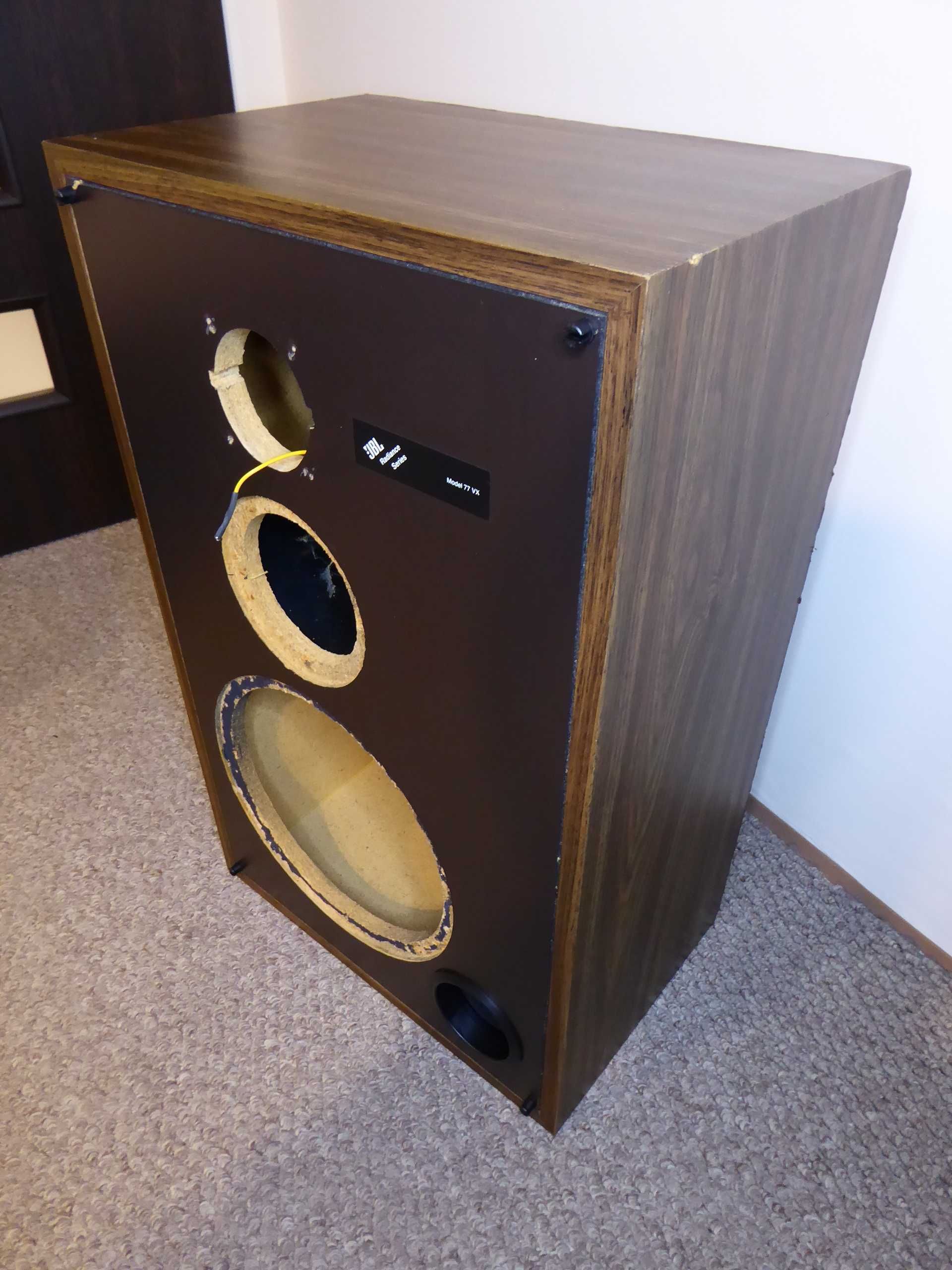 Obudowa JBL Radiance Series 77VX oryginalna zwrotnica Vintage