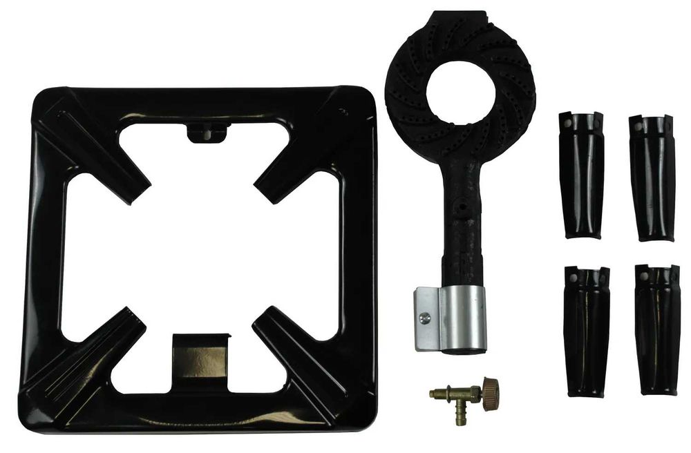 Taboret żeliwny gazowy do topiarki parowej uniwersalny moc 6kW 30x30cm