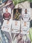 Autografy 6 zawodników warszawskiej Legii