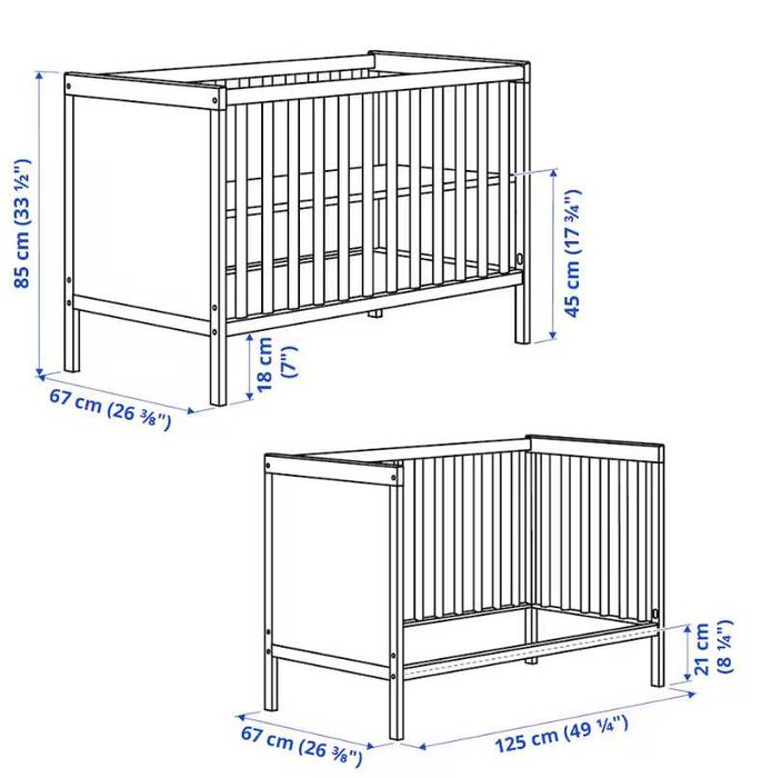 Berço IKEA + Colchão