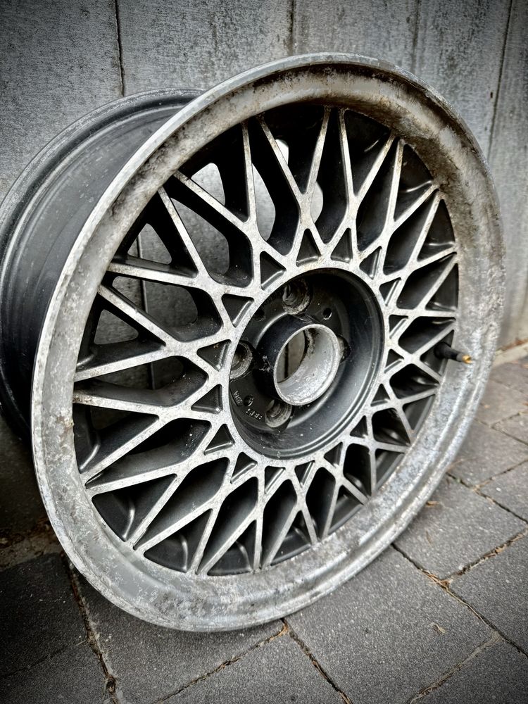 2szt. BBS 7x15,4x100 Vw golf mk2/mk3/Bmw e30.